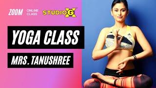 Online Yoga Class,  By Mrs Tanushree , STUDIO GX Fitness