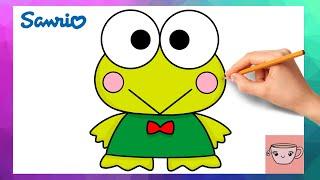 How To Draw Keroppi | Sanrio | Cute Easy Drawing Tutorial