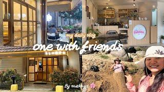 Visited the viral kanopa cafe// river date with friends // Dr bubbles the boba tea shop itnagar