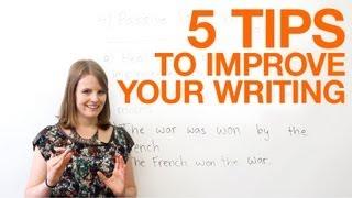 5 tips to improve your writing