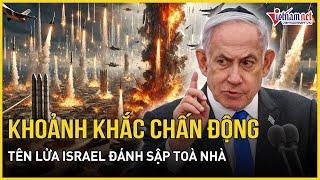 Israel phóng tên lửa tàn phá tòa nhà tại Li-Băng thành đống tro bụi trong tích tắc | Báo VietNamNet