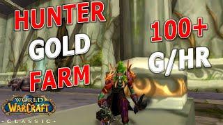 WoW Classic - Hunter Gold Farm! Dire Maul North Tribute Farm! 100+ gold per hour!