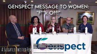 Helen Joyce for Genspect Message to Women who Protest the Redefining of Our Language: “F**k Off”