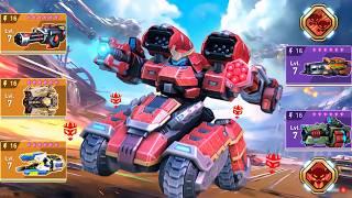 NEW Dreadnought & Ember Gun 16, Minigun, Graviton Beam, Cryo Launcher, Storm Rack - Mech Arena