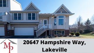 20647 Hampshire Way, Lakeville Video Rental Tour