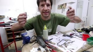 Stop motion puppet armature building process