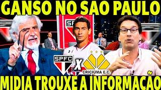 ACABOU DE SAIR! GANSO DE VOLTA AO SÃO PAULO? MIDIA TROUXE A INFORMAÇÃO SOBRE PH GANSO NO SPFC