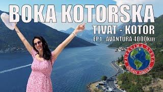 KAMPOVALI smo u Bokokotorskom zalivu i posetili TIVAT I KOTOR I EP.1 Avantura 400km