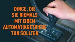 Dinge, die Sie niemals mit einem Automatikgetriebe tun sollten | AUTODOC-Tipps