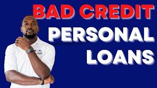 5 Personal Loans For Bad Credit | 88% APPROVED SOFT PULL