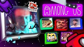 VOD // Among US  - Potatoz, Hugo, Terracid, Grimkujow, Theorus, Jean, Ecrisio, Flygoow, Superconeri