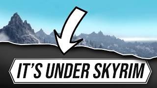 What's hidden deep under Skyrim?