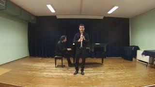 Debussy - Première Rhapsodie (Antonio Capolupo, Marco Prevosto)