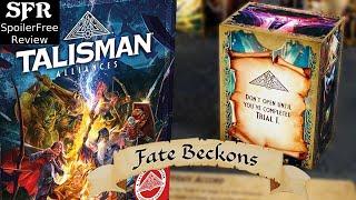 Avalon Hill's TALISMAN ALLIANCES: Fate Beckons (a NON-Spoiler Unboxing)