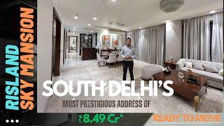 South Delhi's Most Prestigious Address | Risland Sky Mansion Chattarpur Delhi | 4 BHK 4000 Sq Ft