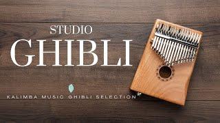 Studio Ghibli Kalimba Covers • Relaxing Music, Sleep Music, Water Sounds, Thumb Piano