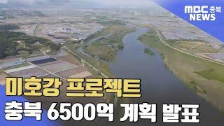 6,500억 미호강 프로젝트 재검토.. "환경 우선"ㅣMBC충북NEWS