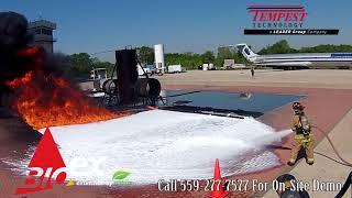 BioEx Ecopol A Foam Trial Burn 1 DFW