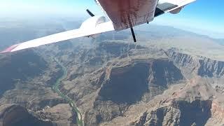 Scattering Ashes by Airplane over the Grand Canyon