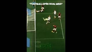 Football Open Goal Miss  | #edit #goals #newyork #cr7