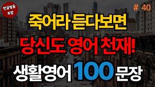 알아두면 유용한 원어민 생활영어 100문장 | 생활영어기초 | 생활영어회화 | 기초생활영어회화 | 기초영어회화 (with Vrew)