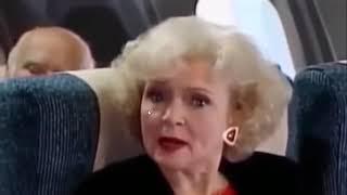 the golden girls champagne on the plane