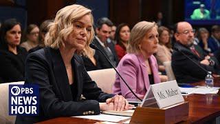 NPR and PBS heads face sharp questioning about federal funding during House hearing