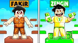 FAKİR VS ZENGİN ADAM PARKURU !! - Roblox Rich or Poor Obby