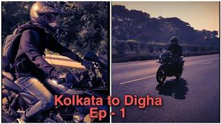 Kolkata to Digha on pulsar 220 || with friends