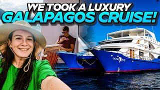 WE CRUISED THE GALAPAGOS ISLANDS IN A LUXURY YACHT!