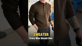 5 Sweaters Every Men Should Own  || #shorts #viral