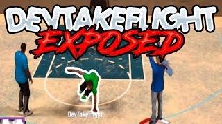 NBA 2K17 iRunYew vs. DevTakeFlight | DevTakeFlight Exposed !? | 1v1 MyCourt 3s Only