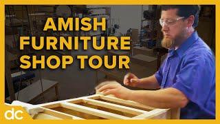 Inside an Amish Furniture Woodworking Shop: Tour Millcraft