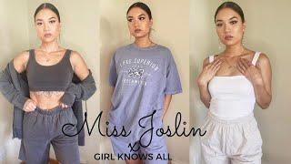 GIRL KNOWS ALL x MISS JOSLIN  | TRY ON HAUL  | SIMPLYSHELLABY