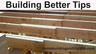 Ceiling Joist And Roof Rafter Tie Connection Tips - Faster Building Videos Collection