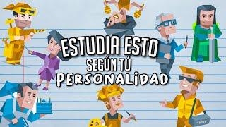 ¿Qué CARRERA deberías de ESTUDIAR según tu PERSONALIDAD?