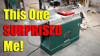 What A Surprise! (Review of Grizzly Jointer)