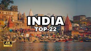 Top 22 Places to Visit in India | Travel Video