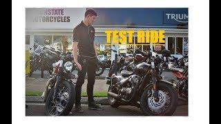 2018 Triumph Bobber BLACK VS Bobber TRUE TEST RIDE