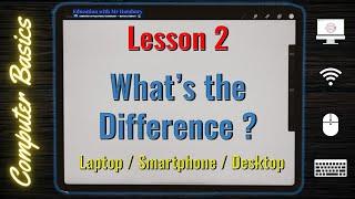 What's the difference between Laptops, Desktops and Smartphones | Lesson2