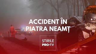 Un șofer a fost proiectat 50 de metri după ce a lovit un cap de pod, iar mașina a luat foc