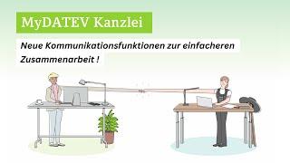 MyDATEV Kanzlei – einfach und sicher mit Ihren Mandantinnen und Mandanten zusammenarbeiten