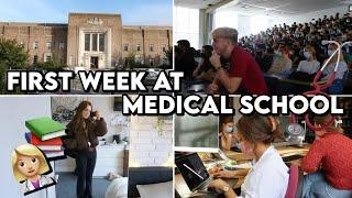 MY FIRST WEEK AT MEDICAL SCHOOL VLOG | uni in person & the start of 2nd year @ the Uni of Birmingham