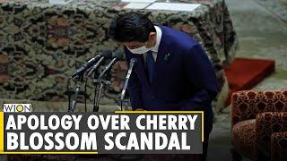 Japan's ex-PM Shinzo Abe apologises over cherry blossom scandal | World News | WION News