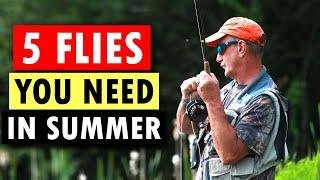 5 Best Flies For Summer Trout Fishing!