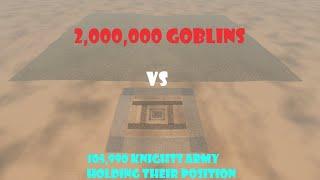 2,000,000 Goblins vs Ancient, Medieval & Paladin Knights, Archers & Catapults | UEBS 2