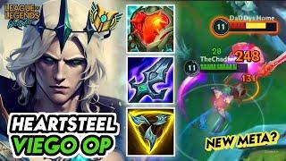 VIEGO WITH HEARTSTEEL BUILD IS THE NEW META! WILD RIFT (RUNES & BUILD)