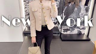 NYC Vlog of Celine Delvaux, eating waffles, walking High Line, cute Chelsea shop