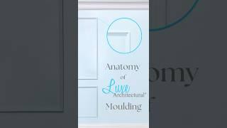 Anatomy of Luxe Architectural Self-Adhering Moulding #moulding #accentwall #homedecor