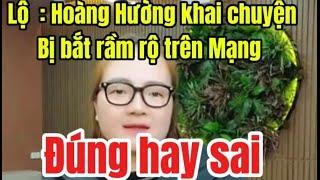 Hoàng Hường bị bắt tin  tràn lan trên mạng. Lý do bị bắt giật mình luôn . Cuoc song Canada
